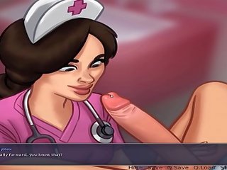 Gorgeous sex movie with a grown-up darling and blowjob from a nurse l My sexiest gameplay moments l Summertime Saga&lbrack;v0&period;18&rsqb; l Part &num;12